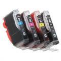 Canon CLI8 (CLI-8) Ink Tank, Black, Cyan, Magenta, Yellow (Pack of 4)