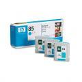 HP C9431A (HP 85) Vivera Ink, Cyan (Pack of 3)