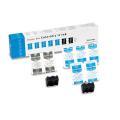 Xerox 016190301 Solid Ink Stick, Black/ Cyan (Pack of 7)