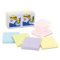 Post-it 3 x 3 Pastel Pop-Up Note Refills, 100-Sheet Pads (Pack of 12)