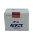 WNA Comet West 4 Inch Red straws (Case of 5000)