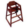 Challenger Assembled Mahogany High Chair