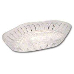 Maryland Plastics EA 11x7-inch Crystal Cut Luau Bowl