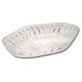 Maryland Plastics EA 11x7-inch Crystal Cut Luau Bowl