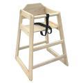 CHALLENGER Knocked Down Natural High Chair