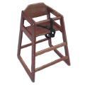 CHALLENGER Assembled Walnut High Chair