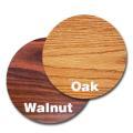36-inch Round Walnut/Oak Tabletop