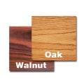 Square 30-inch x 30-inch Walnut/Oak Tabletop