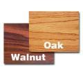 Rectangular 30-inch x 42-inch Walnut/Oak Tabletop