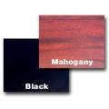Rectangular 30-inch x 48-inch Mahogany/Black Tabletop