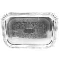 Admiral Craft Equipment Oblong Chrome Tray