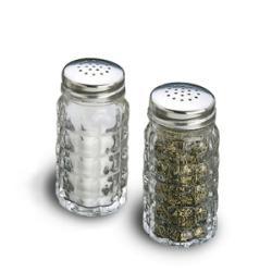 Tablecraft Cubed Salt and Pepper Shakers (Case of 48)