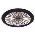 Maryland Plastics Black Plastic Plate Holder