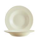 Cardinal International 18-oz White Reception Pasta Bowl (Pack of 12)