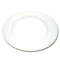 Cardinal International 10.62 Inch White Reception Plate (Case of 24)