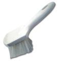 Carlisle Foodservice 8-inch Nylon Bristles White Scrub Brush