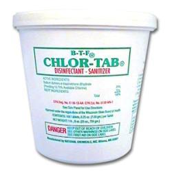 National Chemicals BTF Chlorine Tablet (Case of 100)