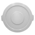 Continental 20 Gallon Round Grey Huskee Lid