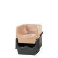 Cambro Single Height Black Booster Seat