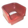 Cambro Single Height Brick Red Booster Seat