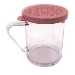 Cambro 10 oz Clear Shaker/Dredge with Medium Ground Lid