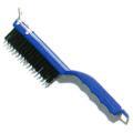 CARLISLE FOODSERVICE PROD Scraper Brush With Steel Bristles 11.5-inch Plastic Handle
