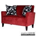 Bixby Cherry Red Hepburn Loveseat
