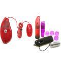 Sex Toy Collection Red Sparkle Bullet Vibrator