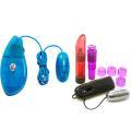Sex Toy Collection Blue Sparkle Bullet Vibrator
