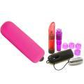 Pink Velvet Touch Bullet Vibrator Collection