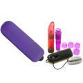 Purple Velvet Touch Bullet Vibrator Collection