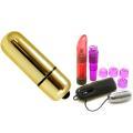 Golden Finger Bullet Vibrator Sex Toy Collection