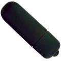 Hidden Flower Black Velvet Touch Bullet Vibrator