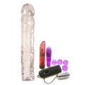 Classic 10-inch Clear Jellie Sex Toy