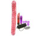 Junior 12-inch Pink Jellie Double Dong