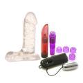 Sex Toy Collection Ballsy Clear Jellie Super Dildo
