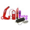 Men's Pleasure Wand Red Waterproof Muti-speed Sex Toy Collection