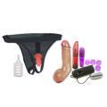 Vac-U-Lock Ultra Harness 2 and Plug with 5-inch Dong Sex Toy Collection