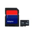 Eforcity Micro SD / Transflash Memory Card with Adaptor, 2GB