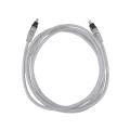 Eforcity IEEE 1394 Firewire Cable 4 pin - 4 pin M / M 6 ft Translucent
