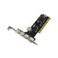 Eforcity SYBA 4x (3 Ext. + 1 Int.) Ports PCI Controller Card