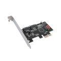 Eforcity Syba PCIe SATA II 2x Ports Controller Card SIL3132