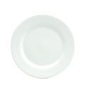 Oneida LTD Silversmith 6.25 Inch Rolled Edge Porcelain Plate (Case of 36)
