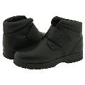 Drew Big Easy Black Pebbled Leather Boots