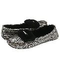 Daniel Green Carmella Black Zebra Slippers