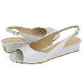 BRUNOMAGLI Flavon Silver Pumps/Heels (Size 5.5)