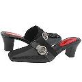 J. Reneé Ripley Black Tortoise Print Slip-ons