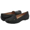 Naturalizer Jonella Black Oiled Leather Loafers