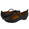 MIA Kirby Black Leather Flats