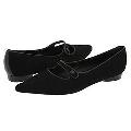 Donald J Pliner Olisa Black Suede Flats (Size 7 N)